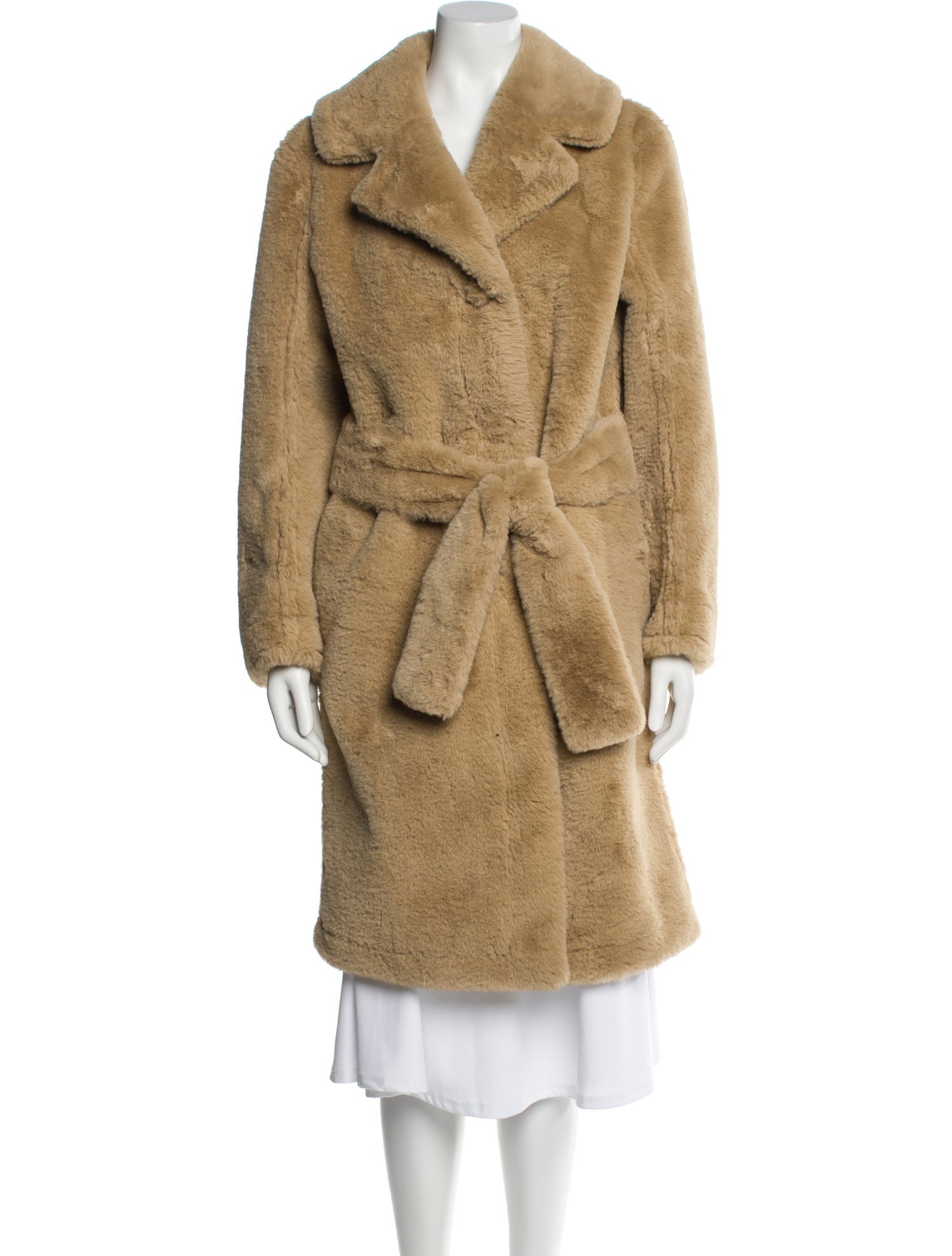 Opening Ceremony Faux Fur Coat