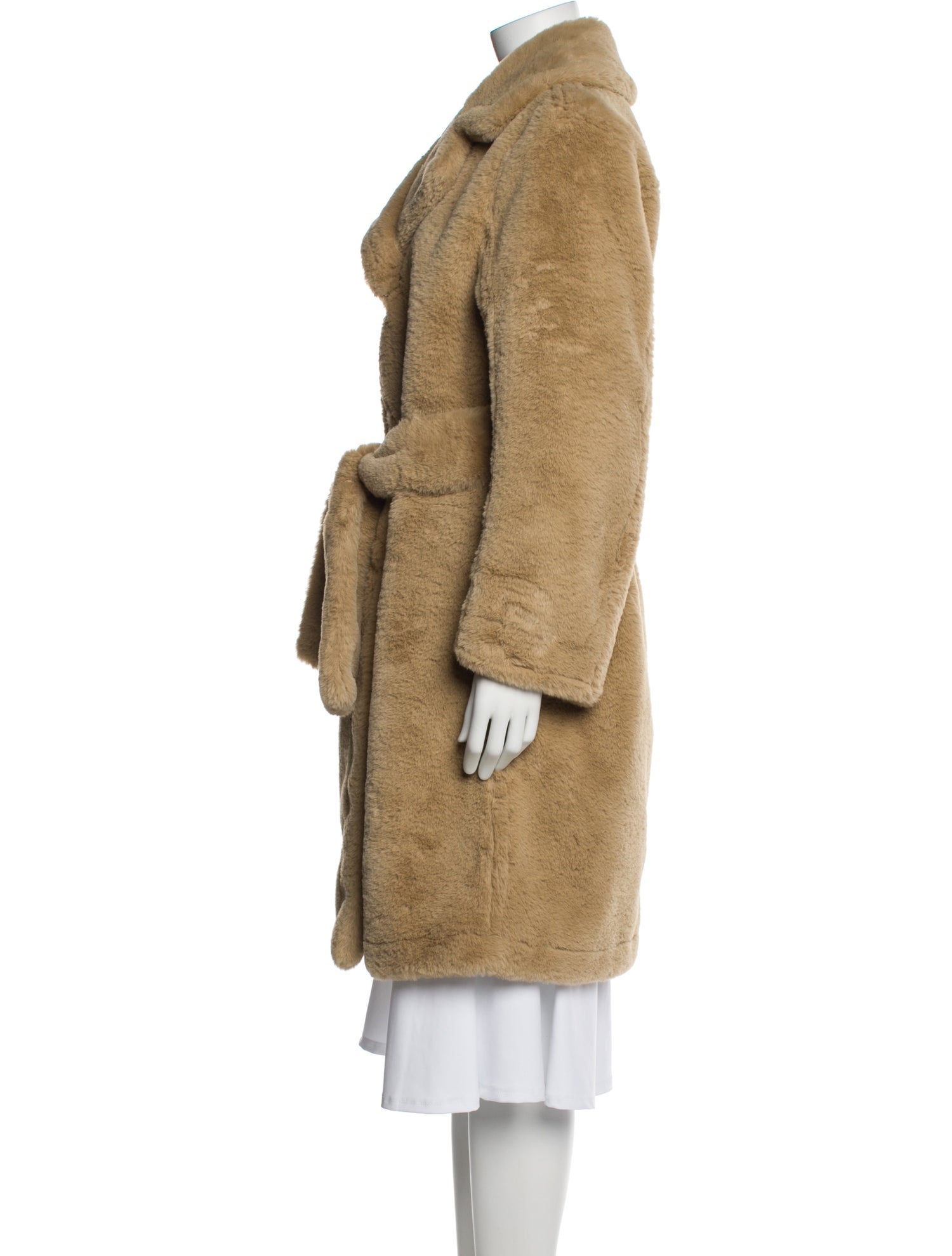 Opening Ceremony Faux Fur Coat