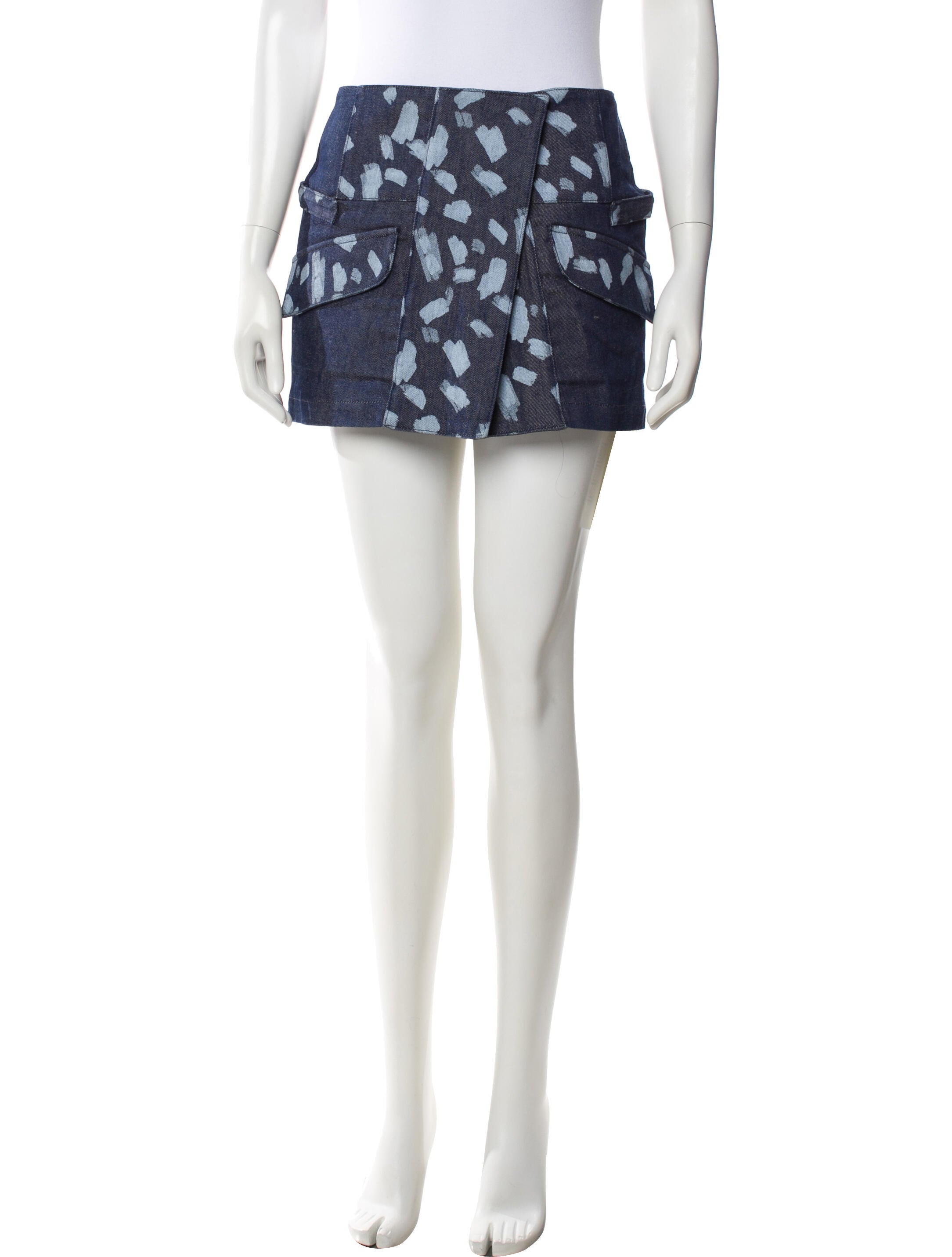 Opening Ceremony Printed Mini Skirt