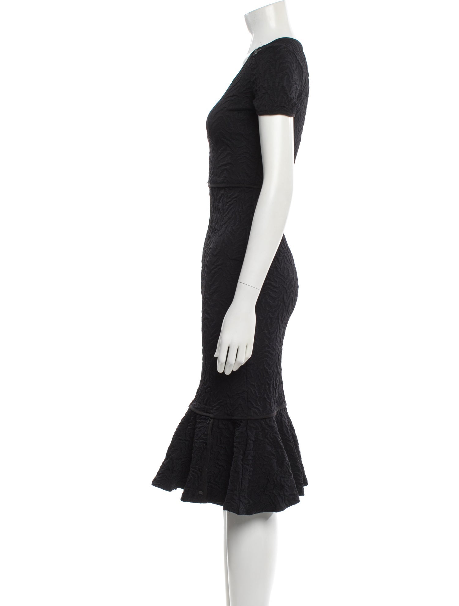 Opening Ceremony V-Neck Midi Length Dress