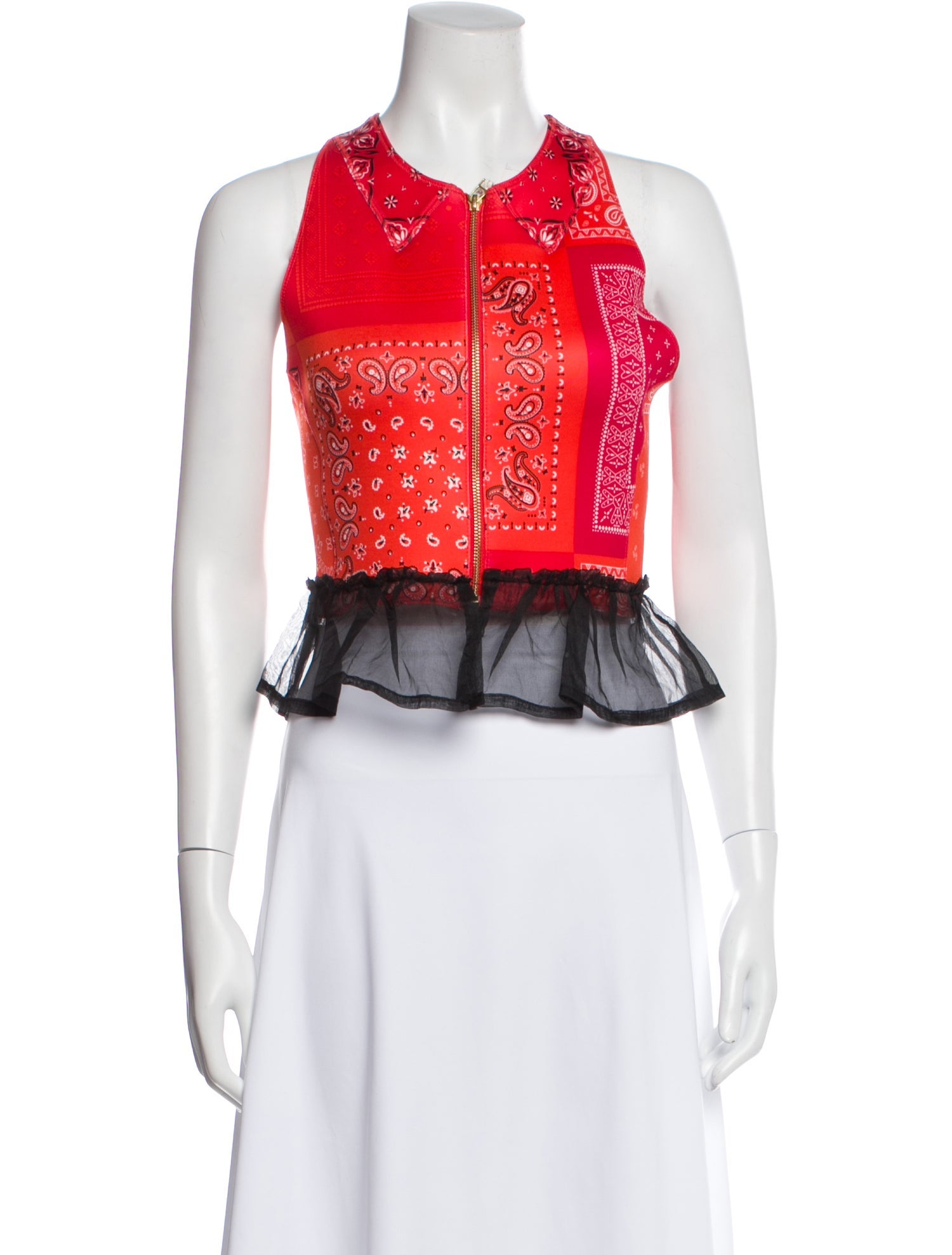 adidas Originals x Opening Ceremony Graphic Print Sleeveless Crop Top w/ Tags