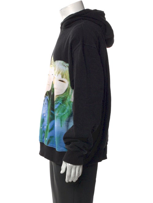 032c Graphic Print Crew Neck Hoodie