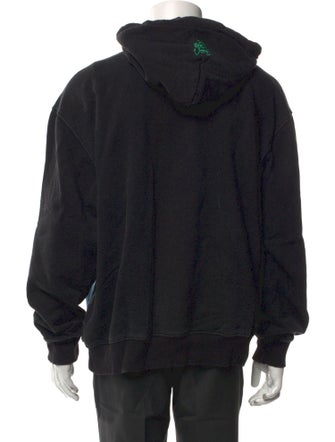 032c Graphic Print Crew Neck Hoodie