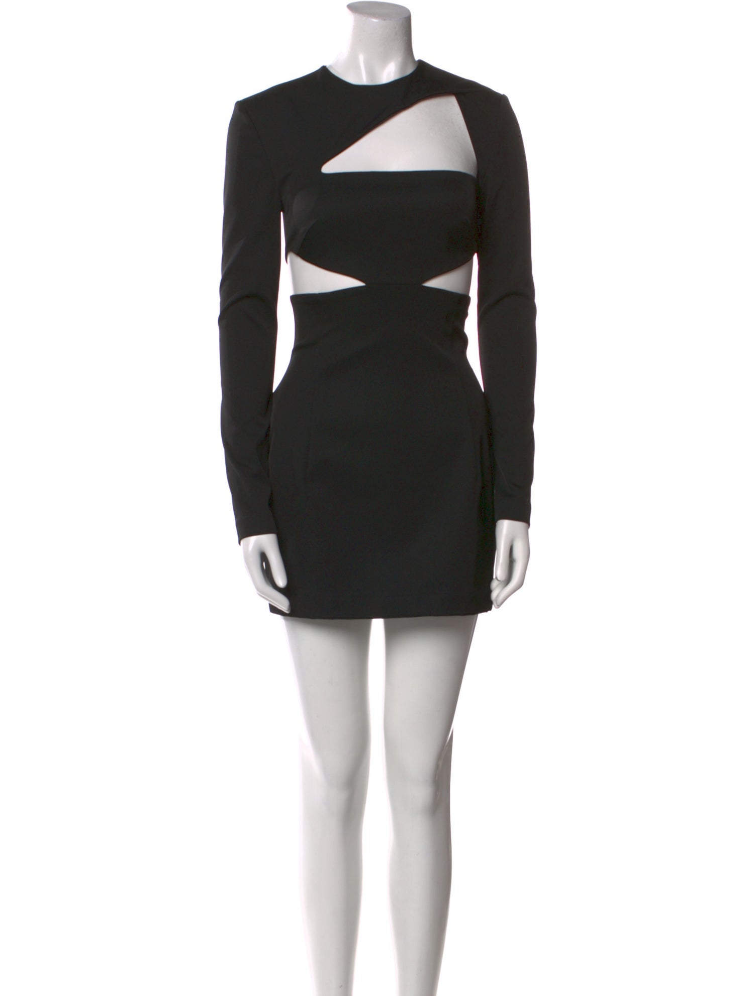 032c Crew Neck Mini Dress