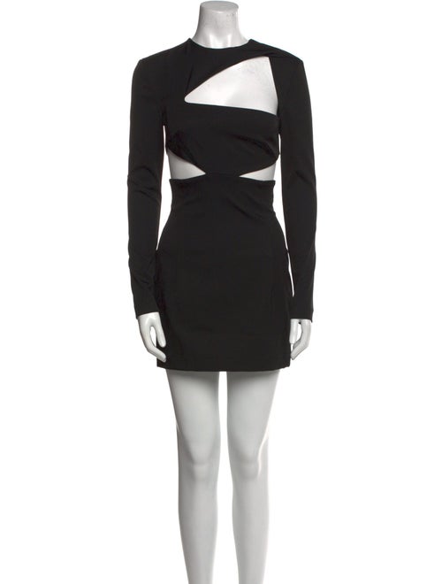 032c Crew Neck Mini Dress