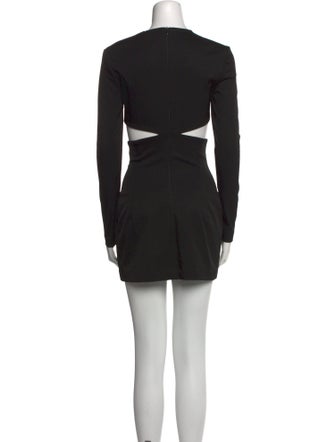 032c Crew Neck Mini Dress