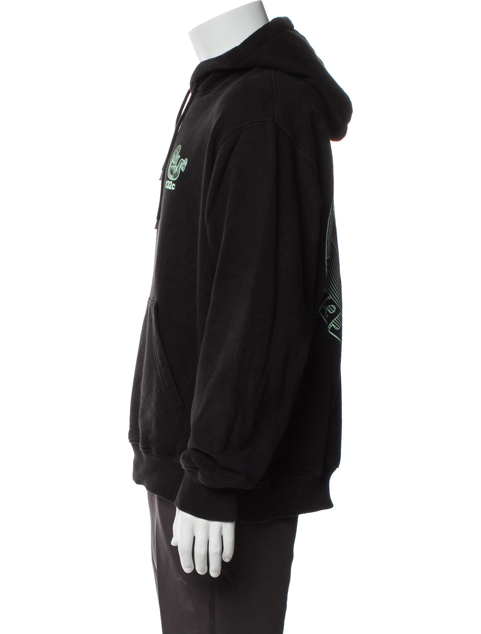 032c Graphic Print Windbreaker