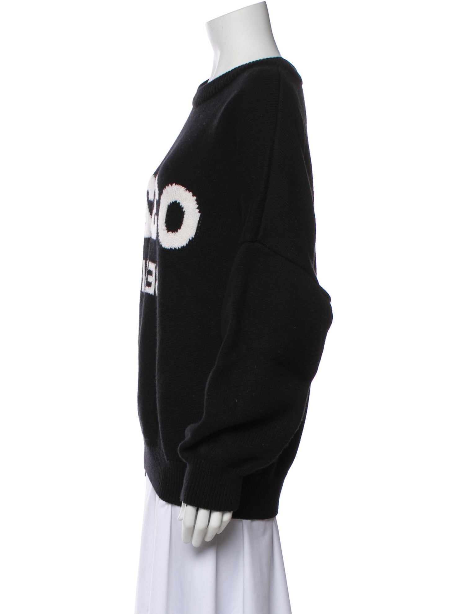 032c Merino Wool Graphic Print Sweater