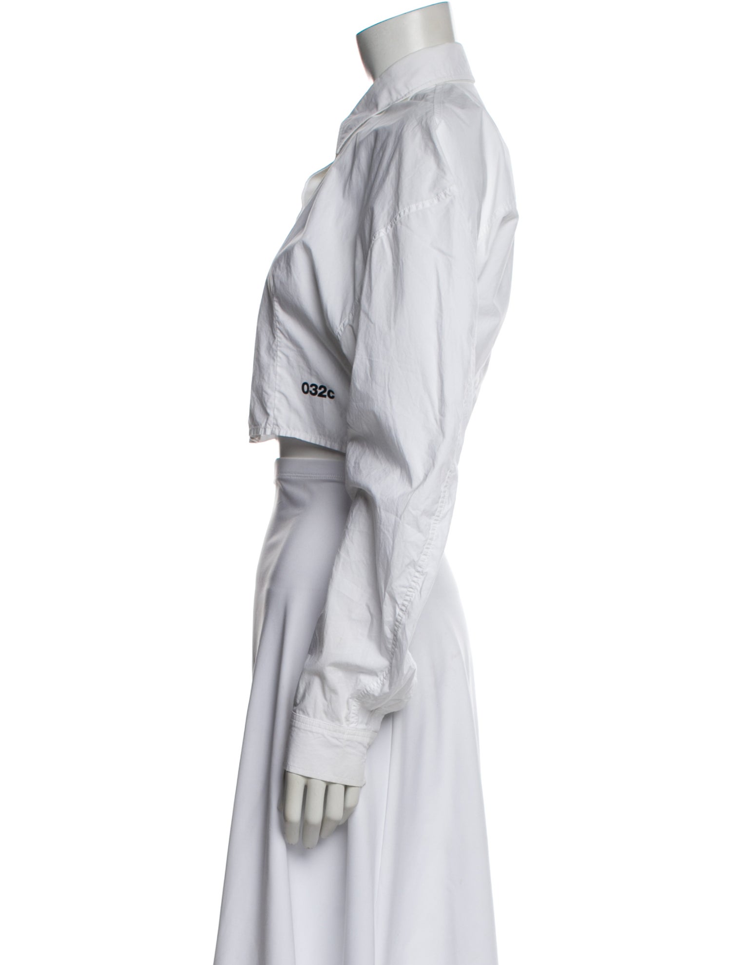 032c Long Sleeve Crop Top