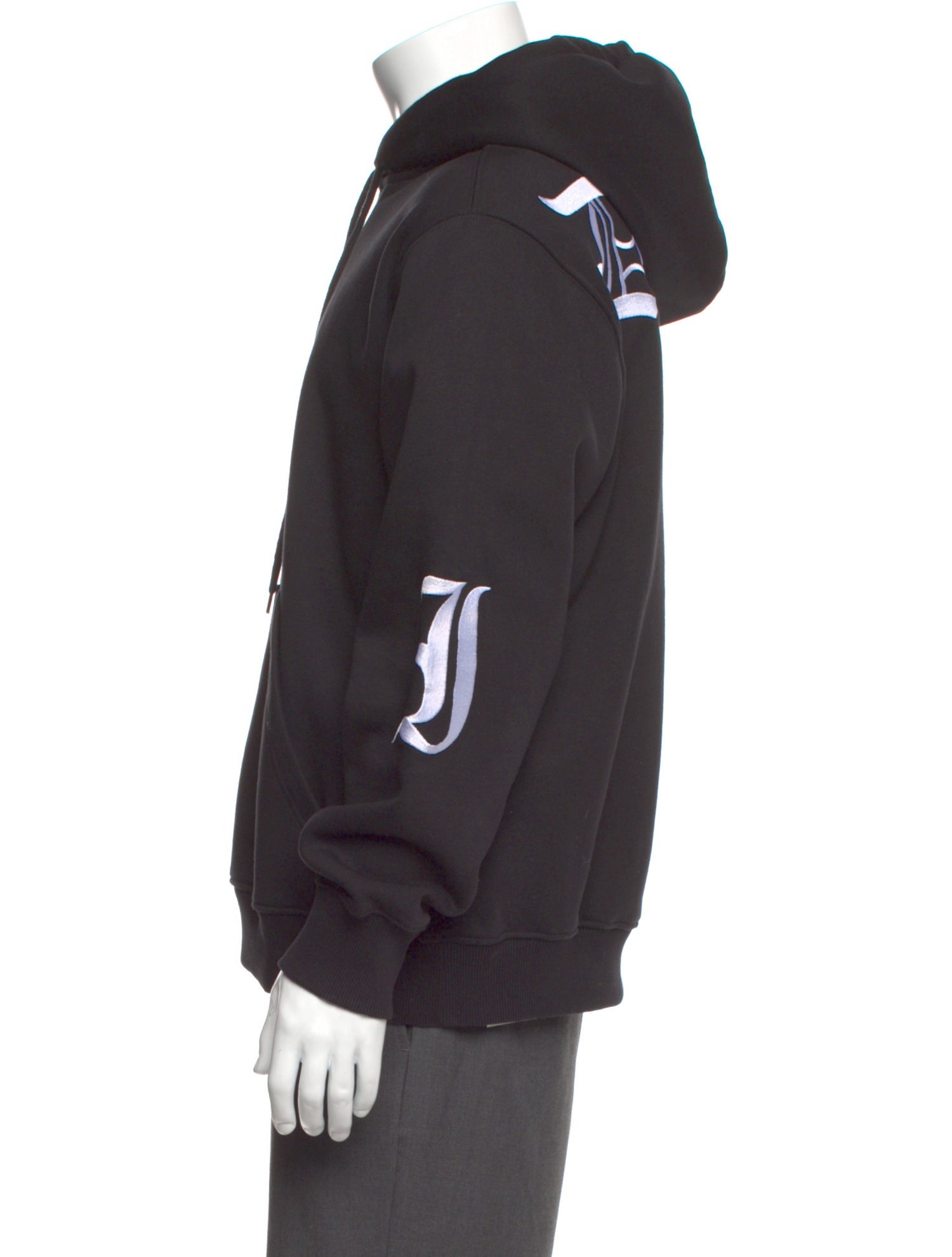 032c Graphic Print Crew Neck Hoodie