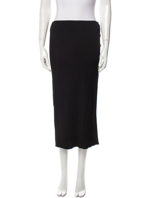 Anna October Cutout Accent Midi Length Skirt