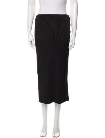 Anna October Skirts Cutout Accent Midi Length Skirt XS