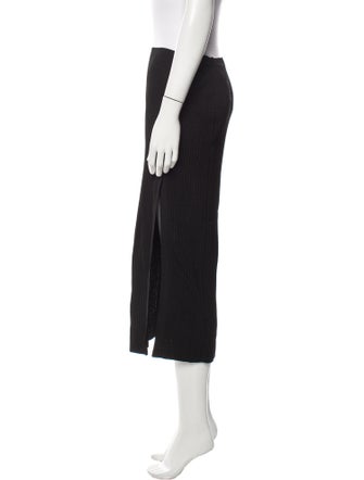 Anna October Cutout Accent Midi Length Skirt