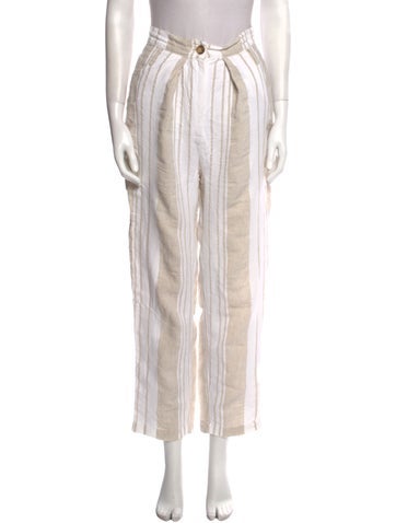 Anna October Pants Striped Straight Leg US 6 | S