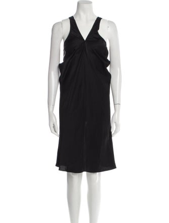 Anna October V-Neck Knee-Length Dress