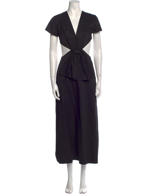 Anna October V-Neck Long Dress