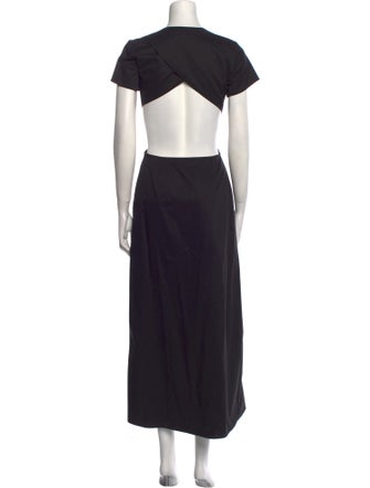 Anna October V-Neck Long Dress