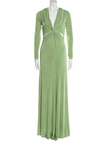 Anna October Dresses V-Neck Long Dress M