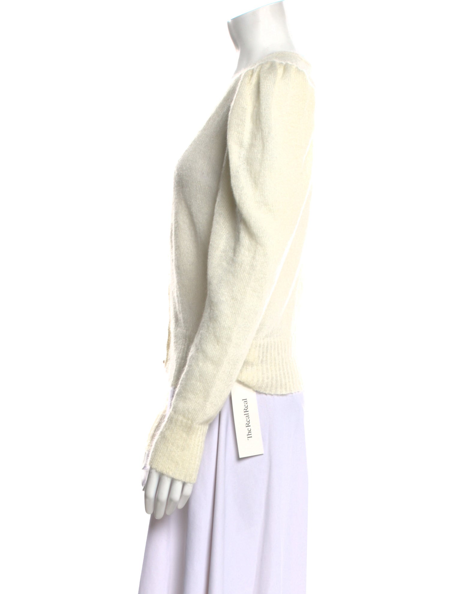 Anna October Nylon V-Neck Sweater