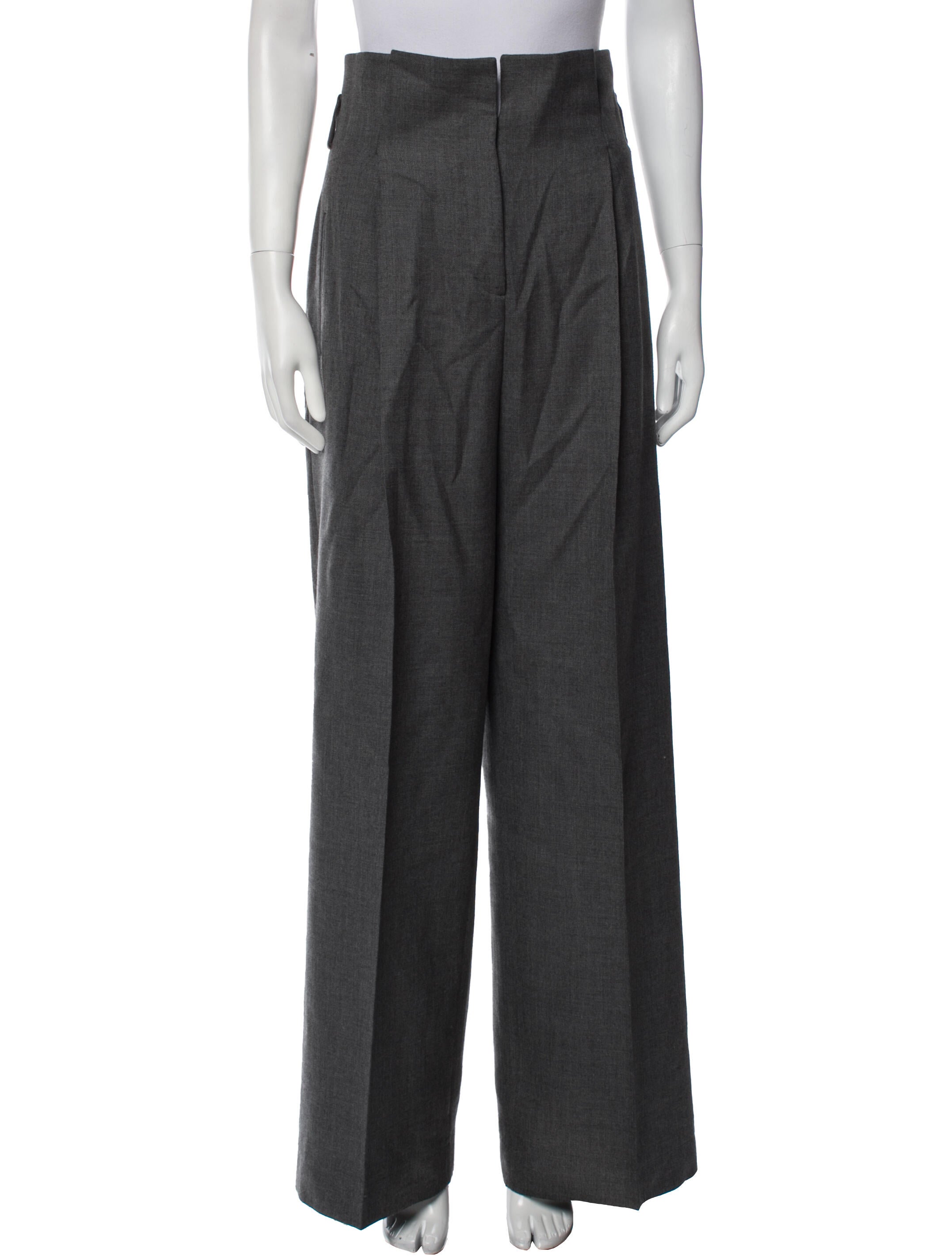Anna October Wool Wide Leg Pants