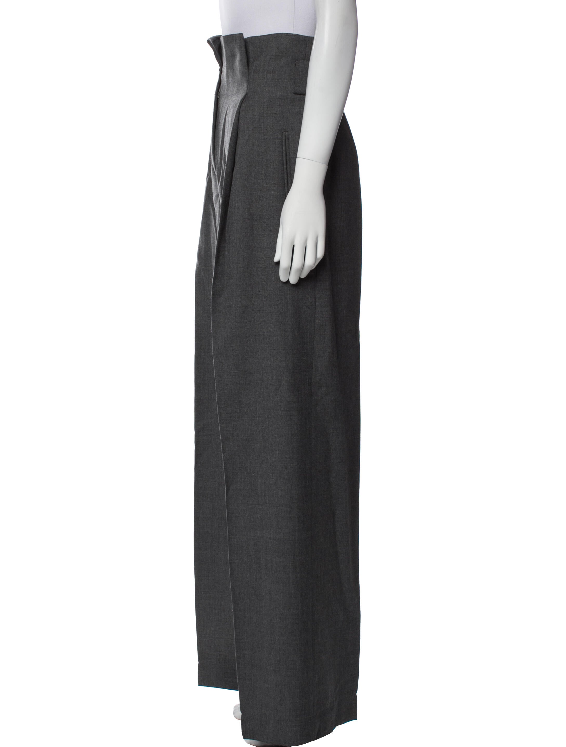 Anna October Wool Wide Leg Pants
