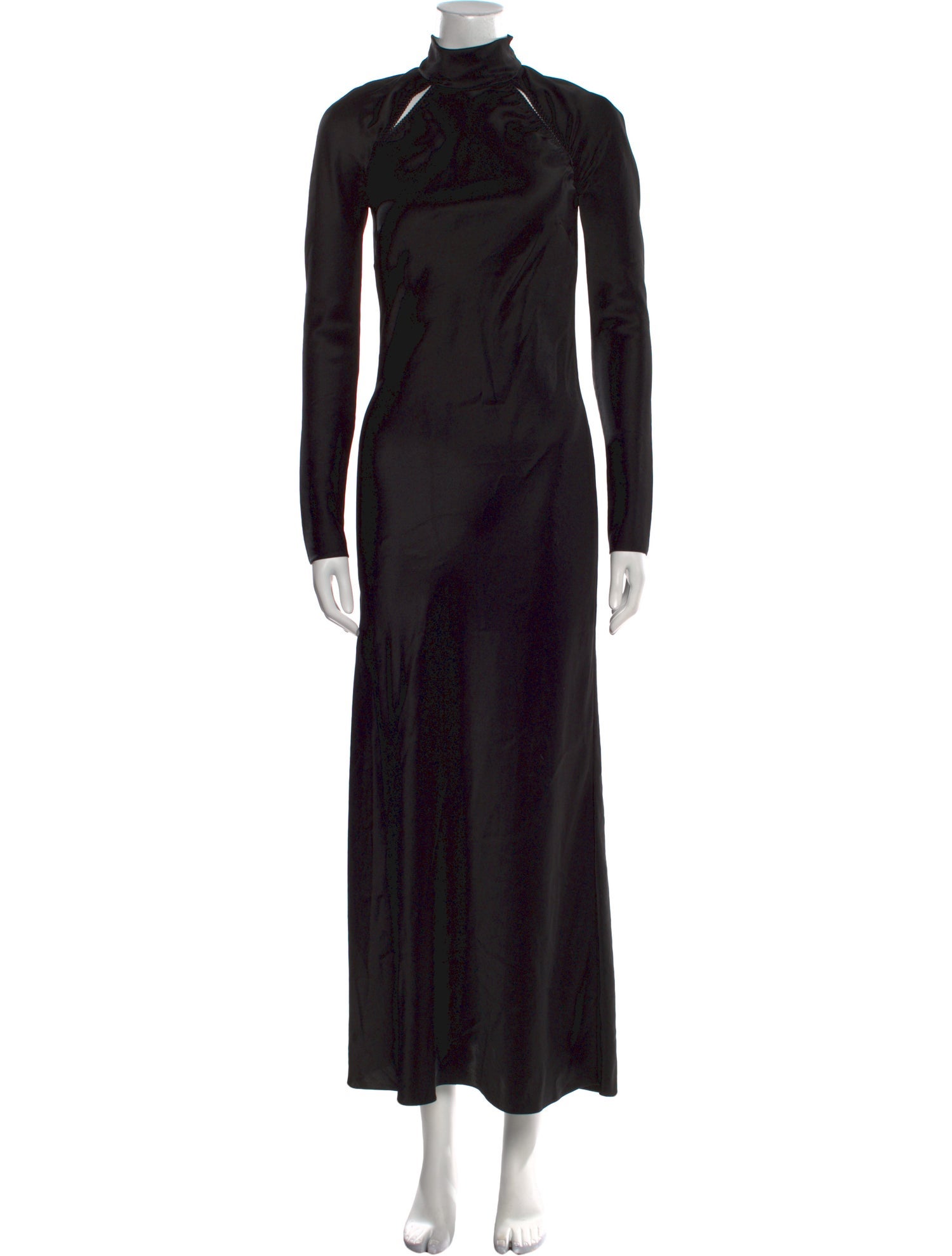 Anna October Mock Neck Long Dress
