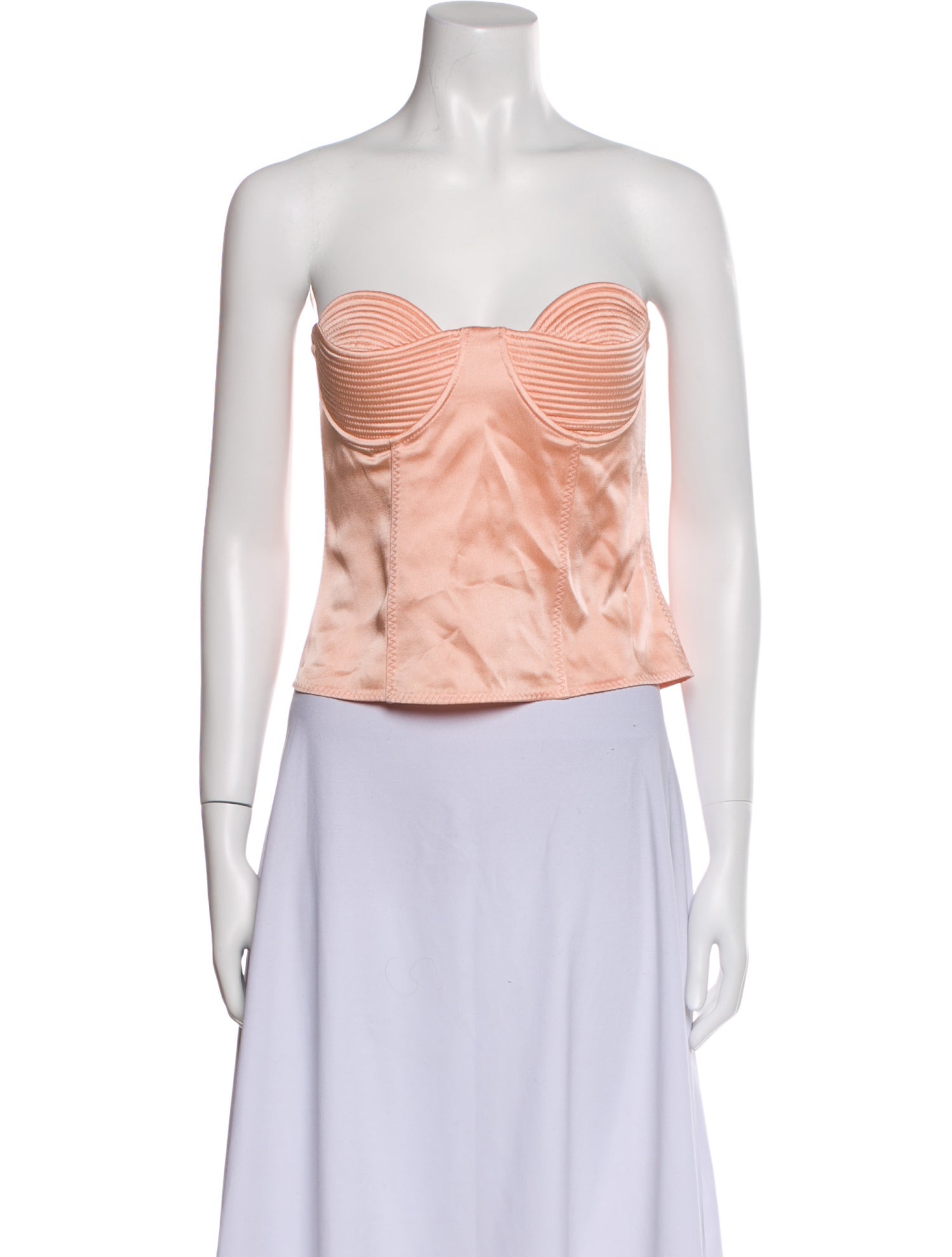 Anna October Strapless Crop Top