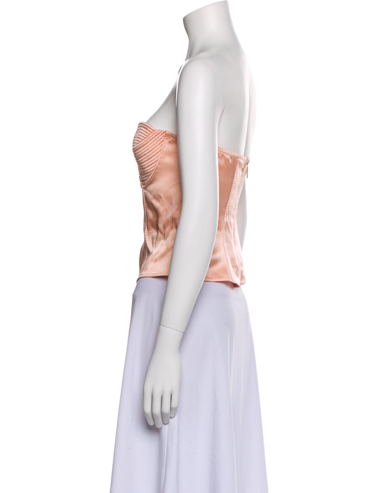 Anna October Strapless Crop Top