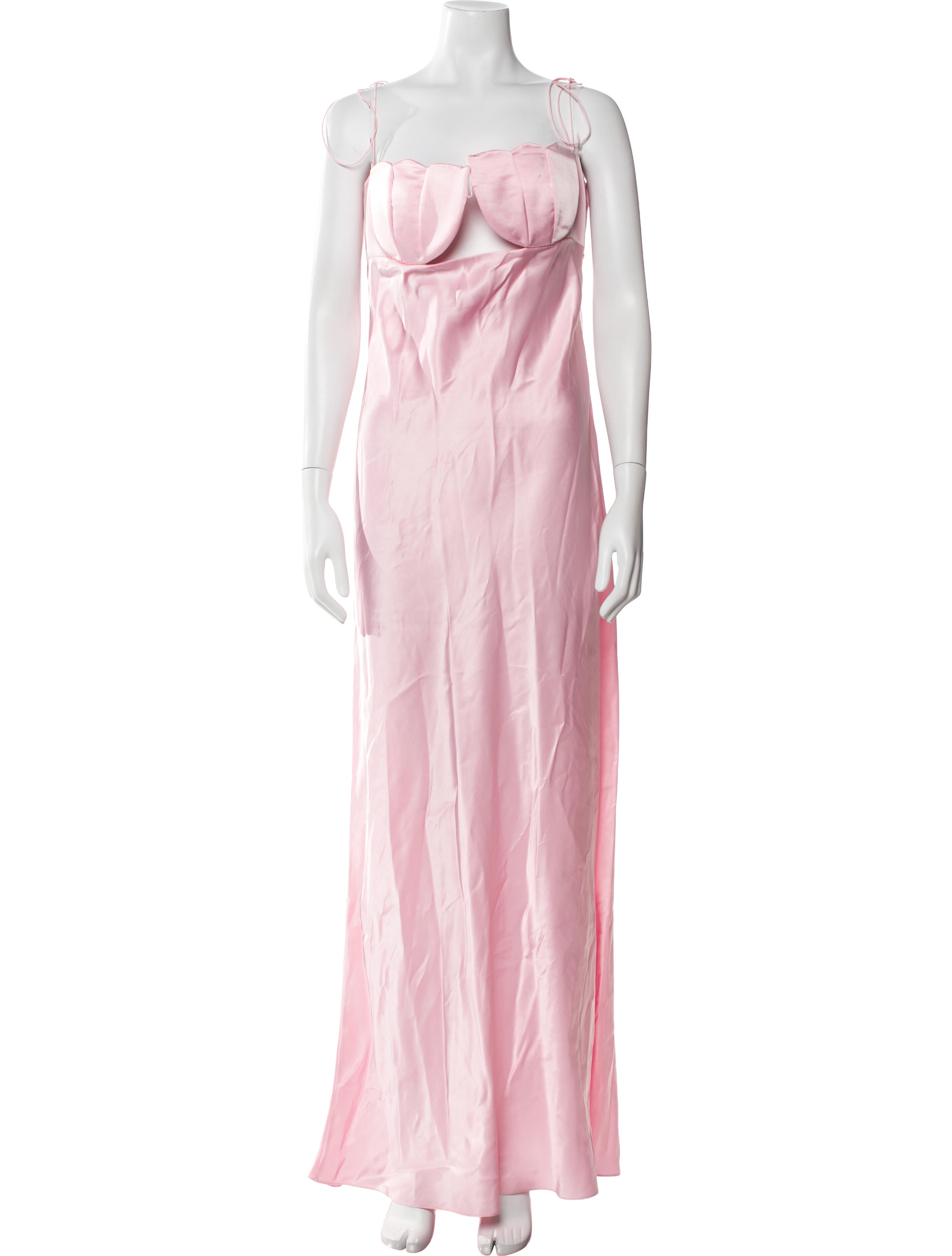 Anna October Square Neckline Long Dress