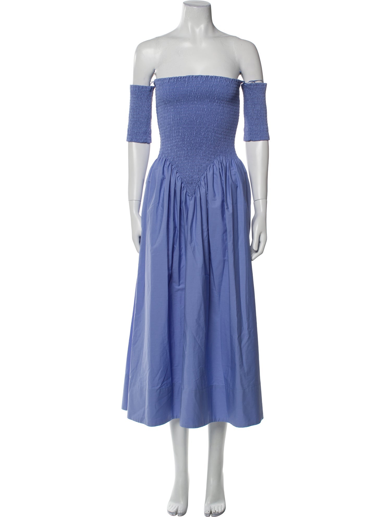 Anna October Off-The-Shoulder Midi Length Dress w/ Tags