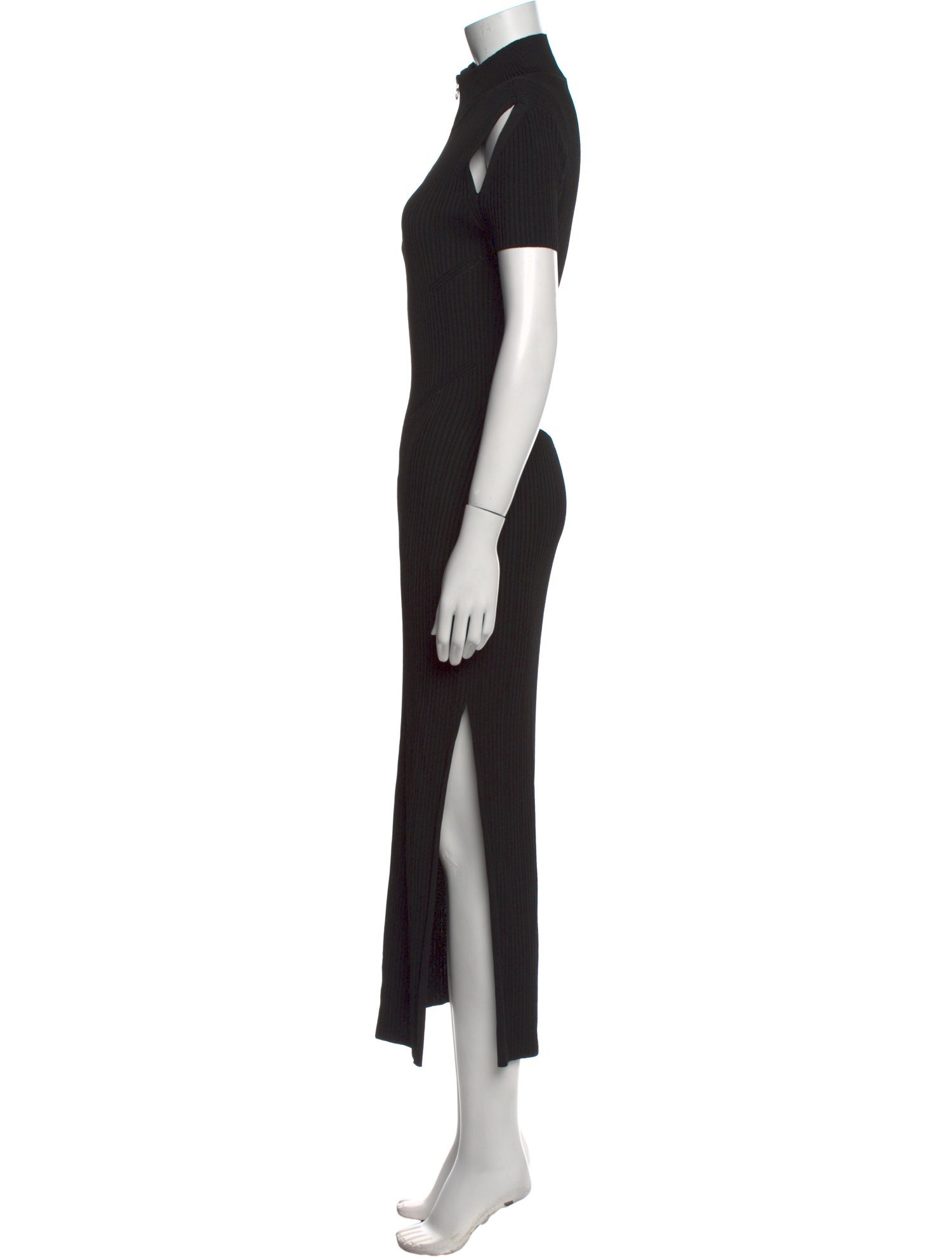 Anna October Mock Neck Long Dress