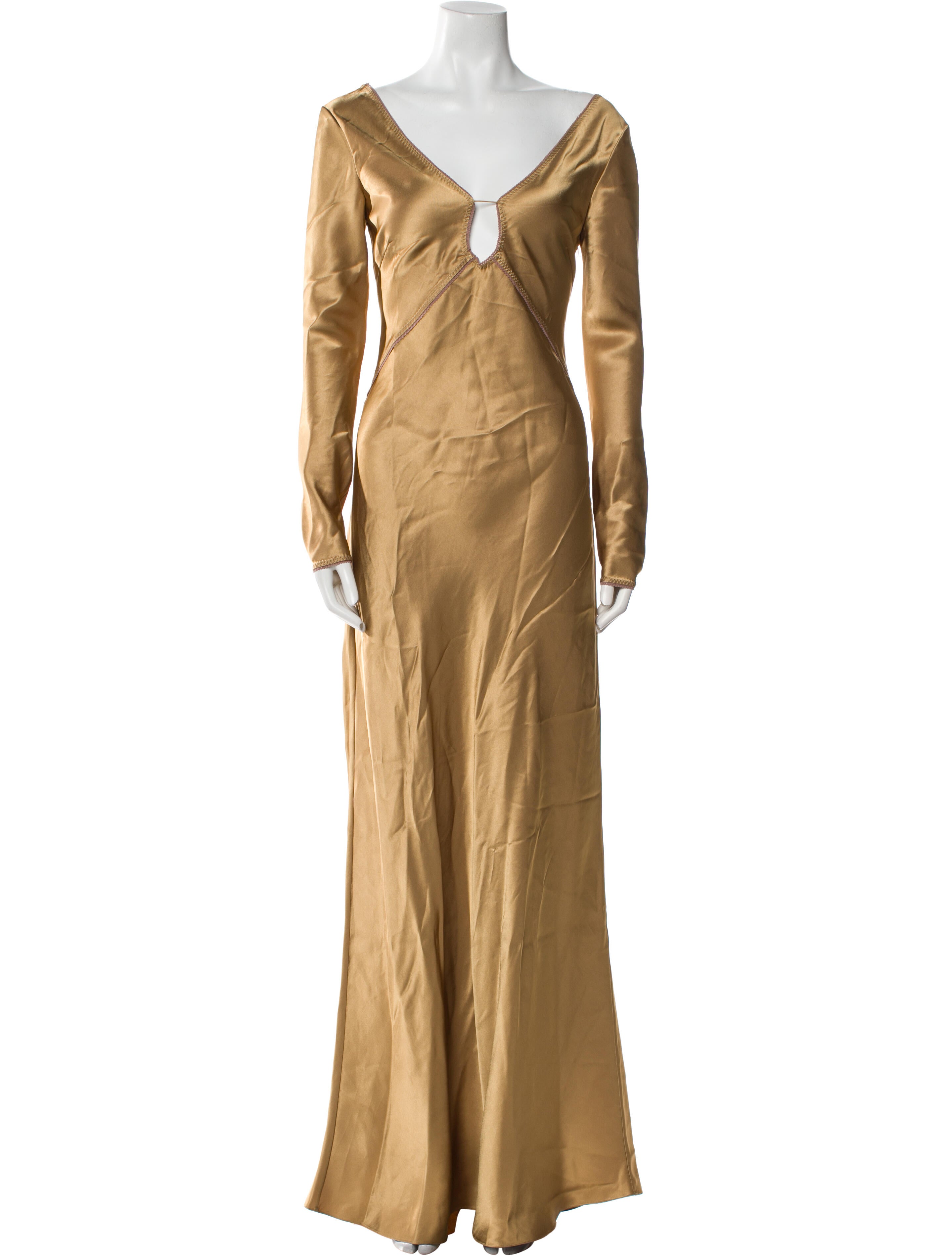 Anna October V-Neck Long Dress w/ Tags