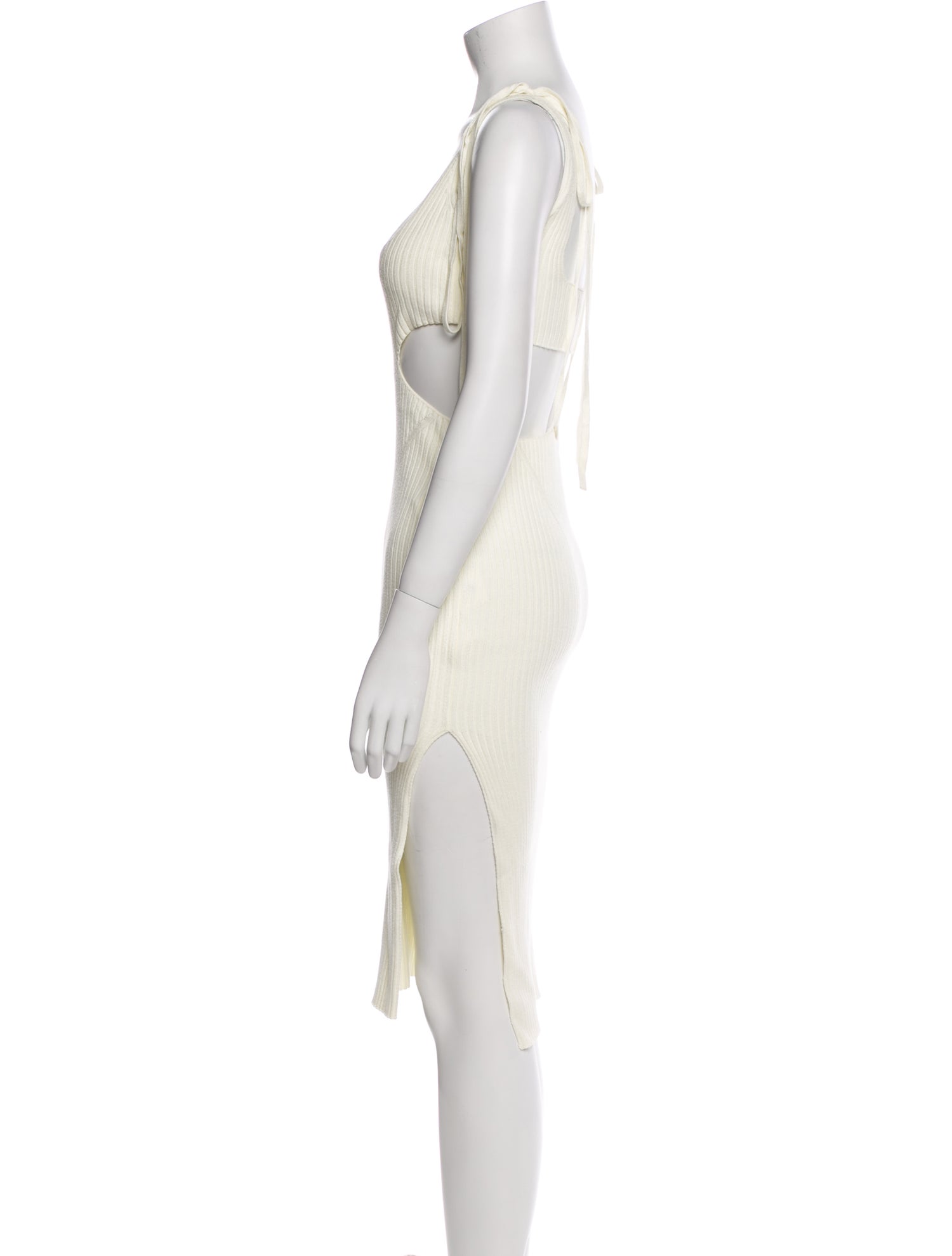 Anna October Square Neckline Midi Length Dress