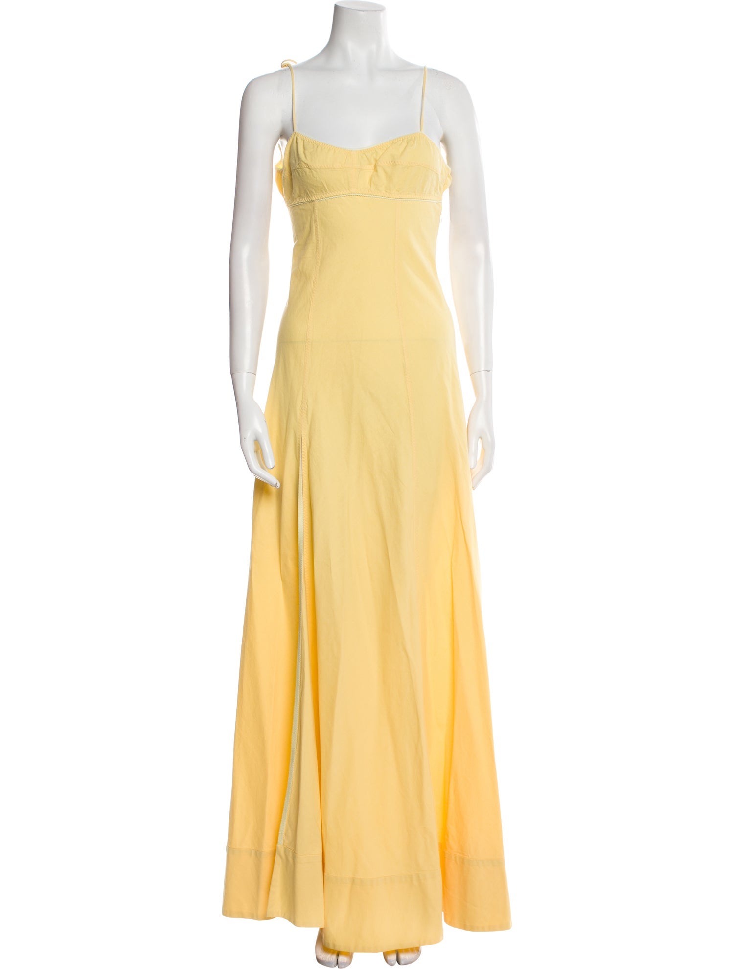 Anna October Square Neckline Long Dress