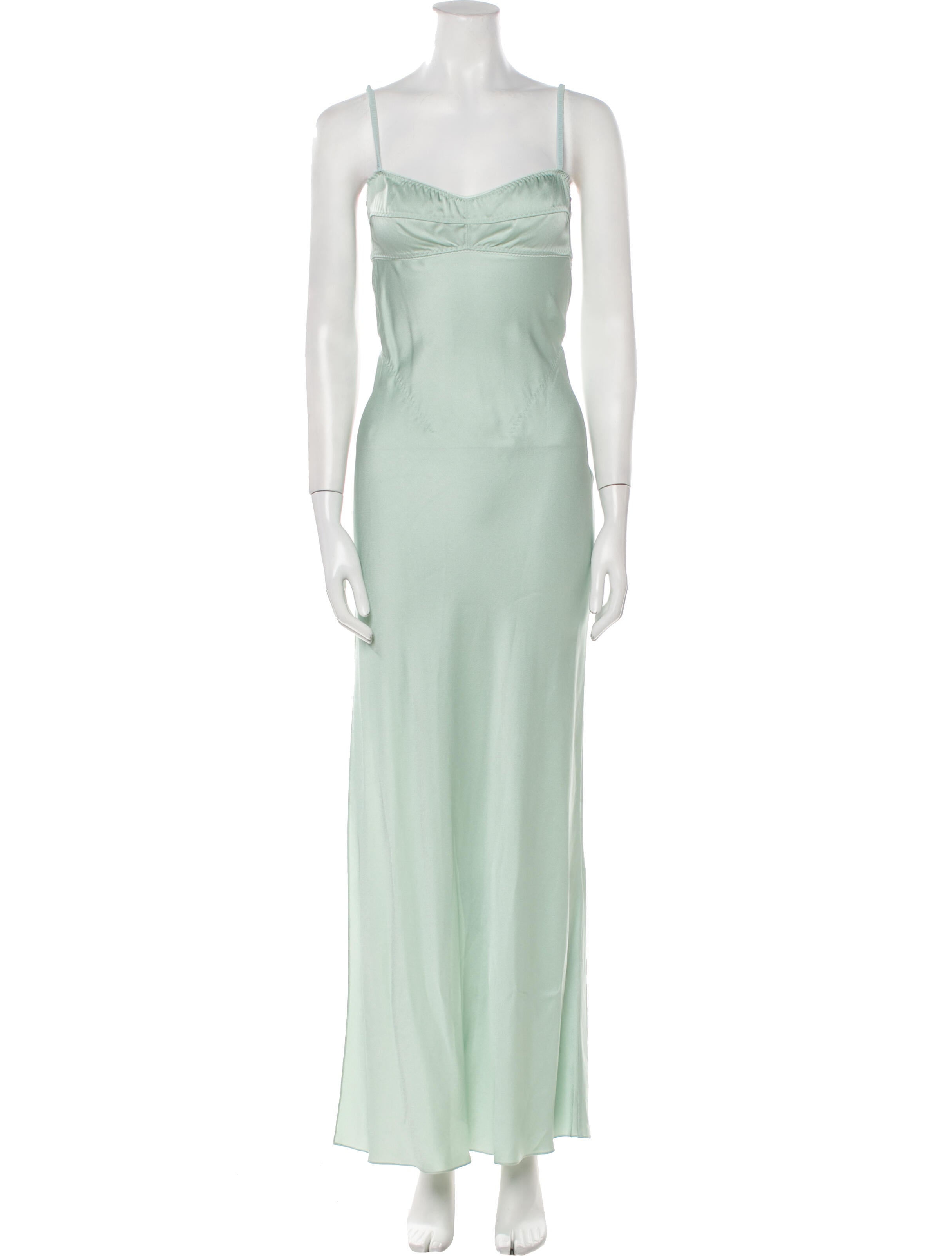 Anna October Square Neckline Long Dress