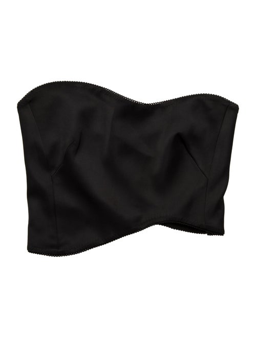 Anna October Strapless Crop Top