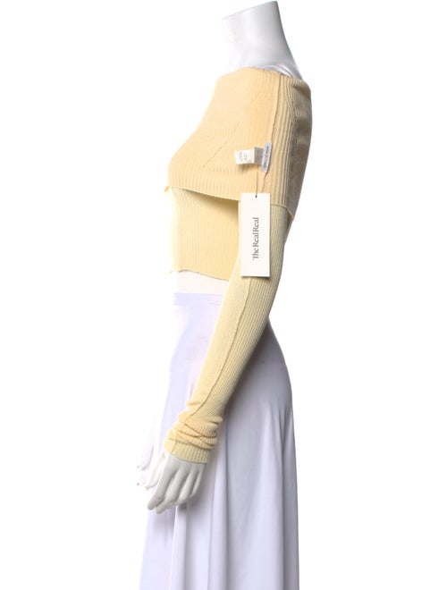 Anna October Off-The-Shoulder Long Sleeve Crop Top