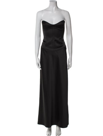Anna October Strapless Long Dress