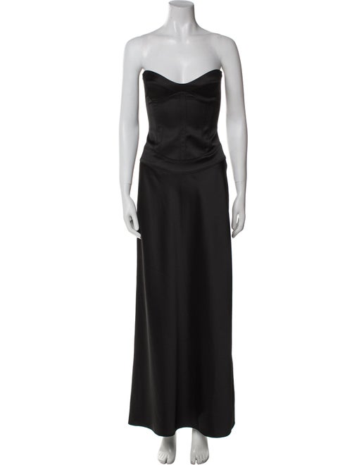 Anna October Strapless Long Dress