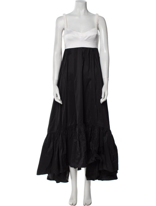 Anna October Square Neckline Long Dress