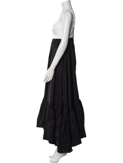 Anna October Square Neckline Long Dress