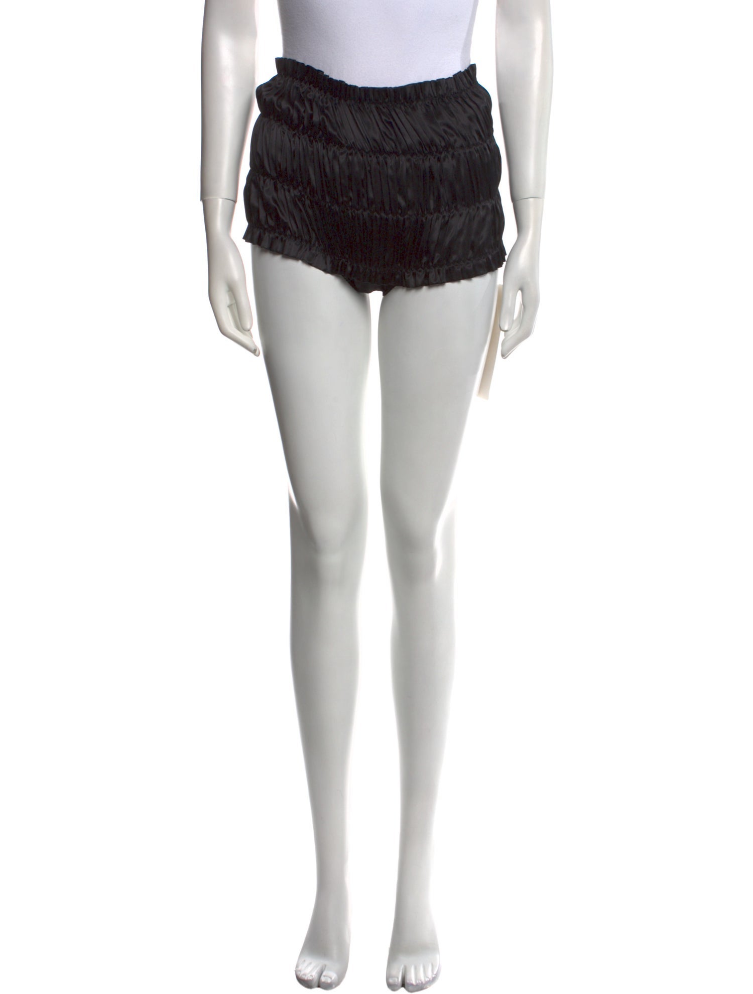 Anna October Silk Mini Shorts