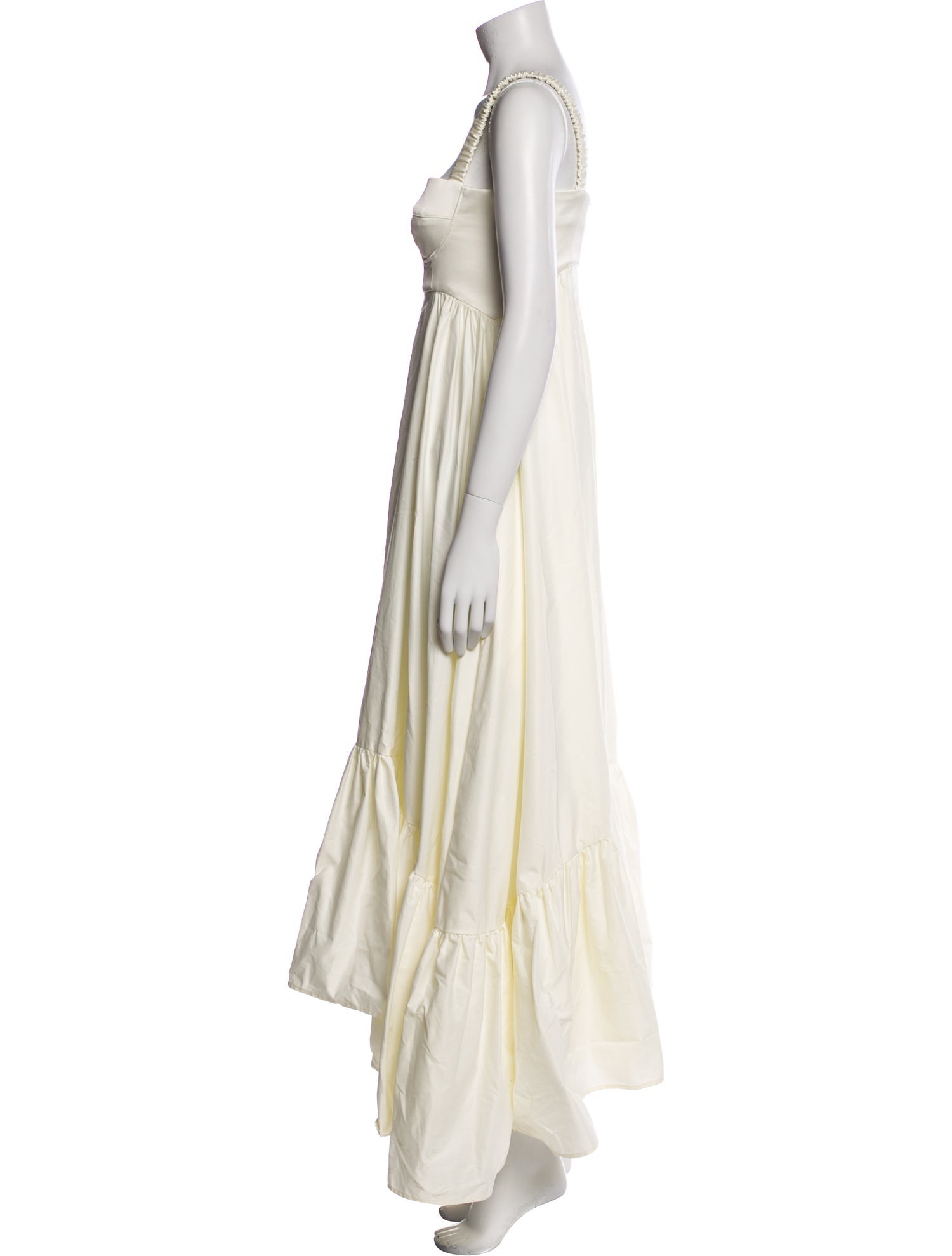 Anna October Square Neckline Long Dress