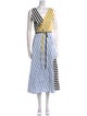 Anna October Striped Long Dress
