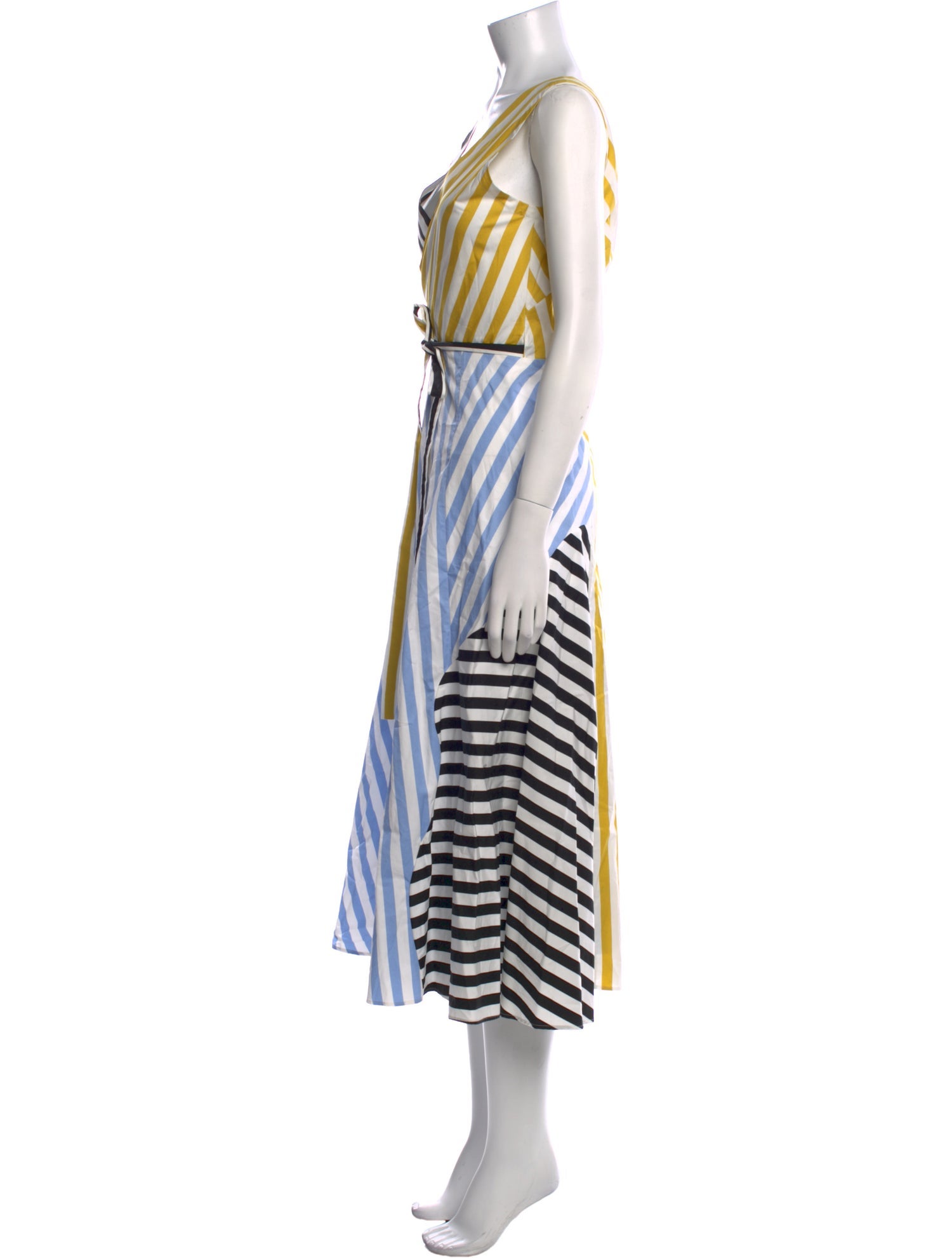 Anna October Striped Long Dress