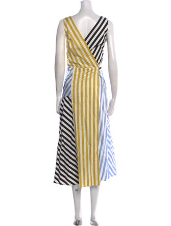 Anna October Striped Long Dress