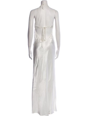 Anna October Square Neckline Long Dress