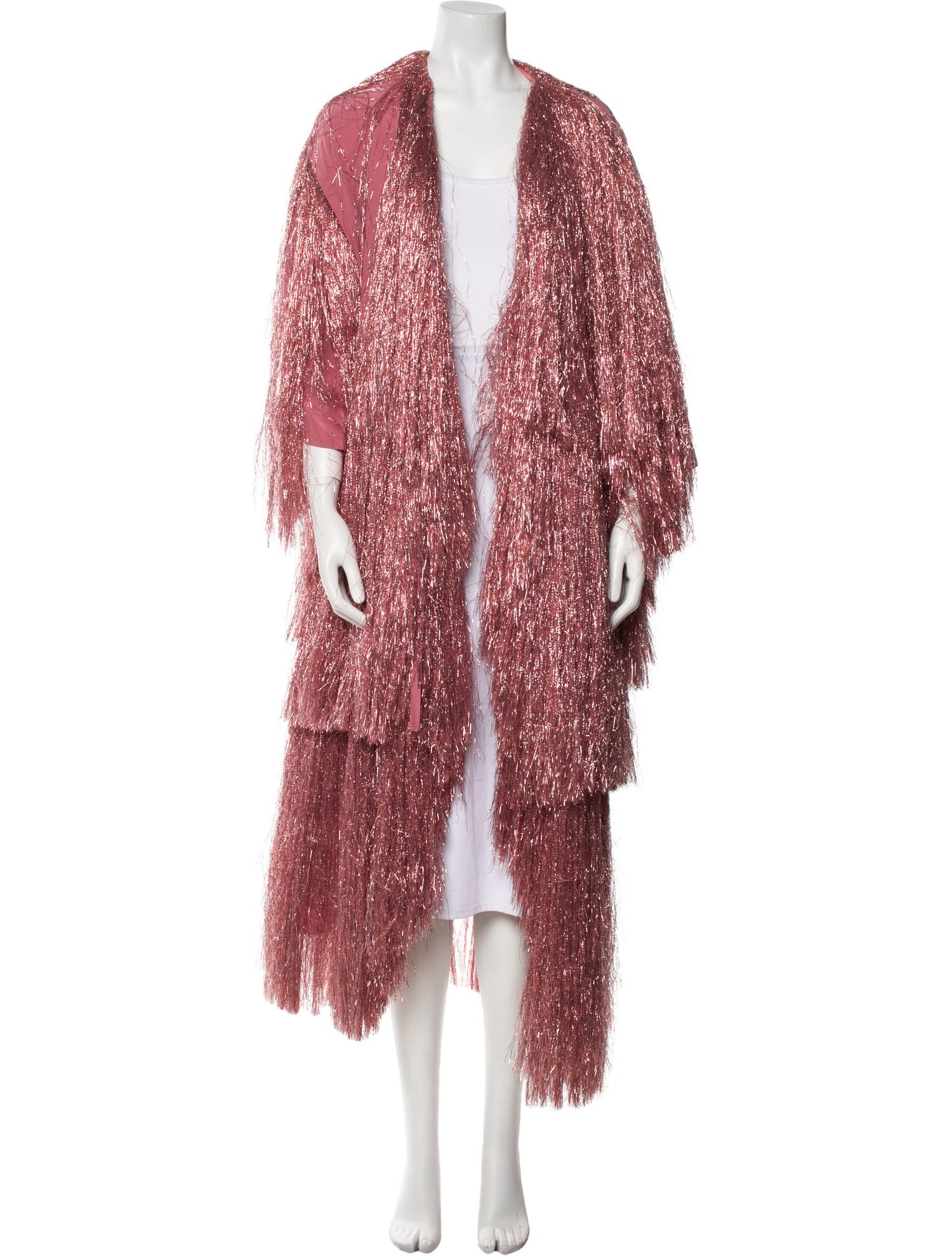 Anna October Silk Printed Coat