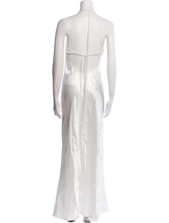 Anna October Square Neckline Long Dress