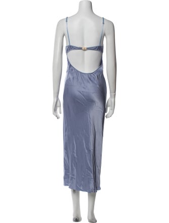 Anna October Square Neckline Long Dress